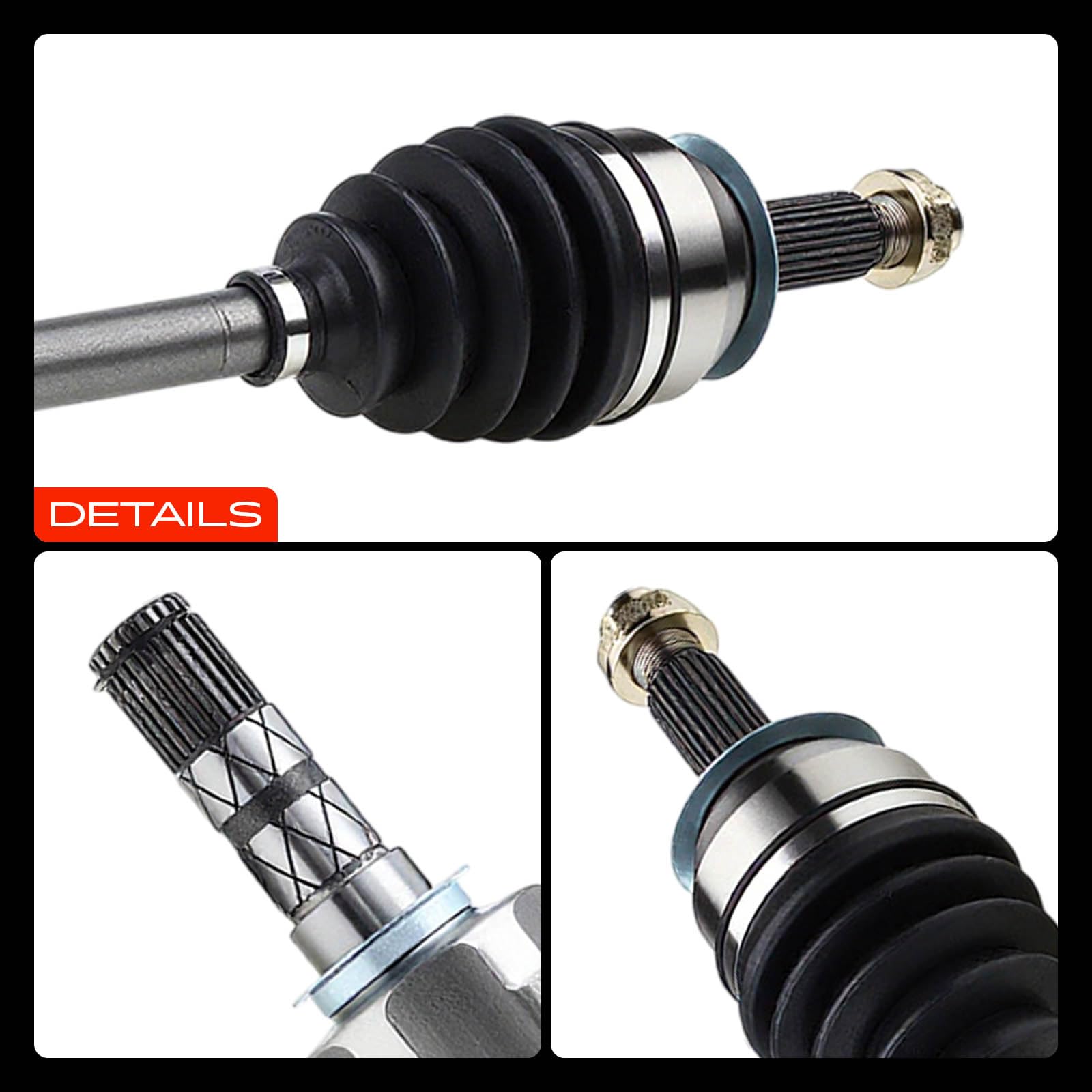 A-Premium front-left and right fitment guide for correct installation.