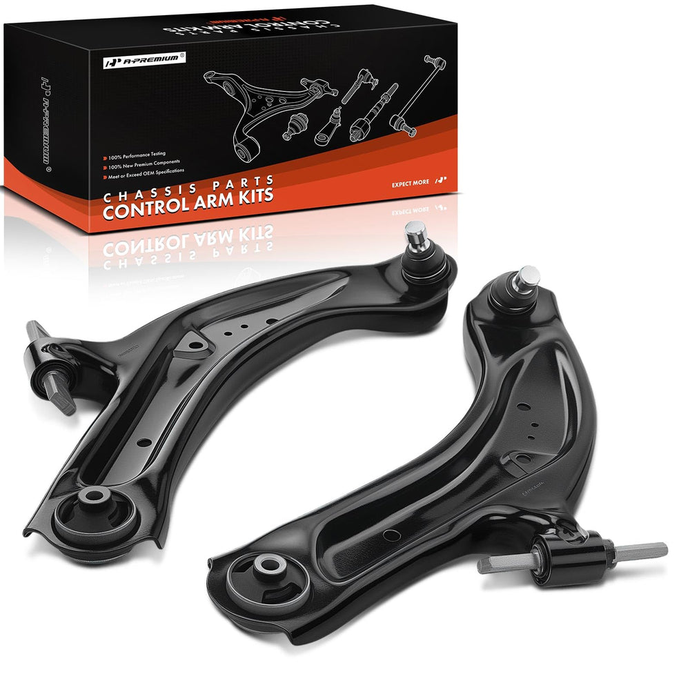 A-Premium front left lower arm with ball joint enhances steering feel.