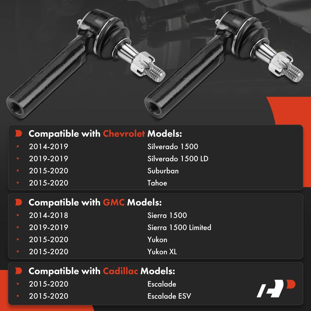 A-Premium front outer tie rod end right for Chevrolet Tahoe enhances tracking stability.
