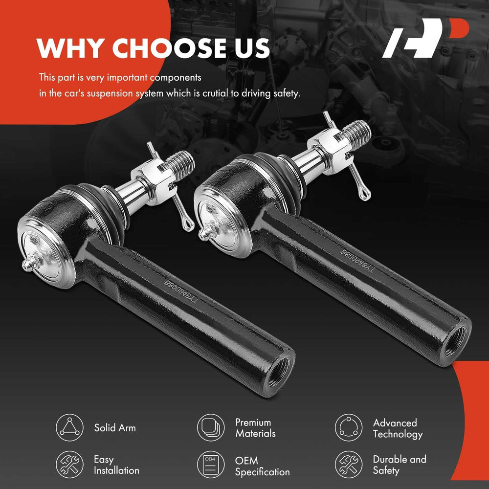 A-Premium front outer tie rod end right for GMC Yukon supports even tire wear and stability.