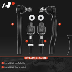 A-Premium front outer tie rod end, smooth steering for Honda Accord