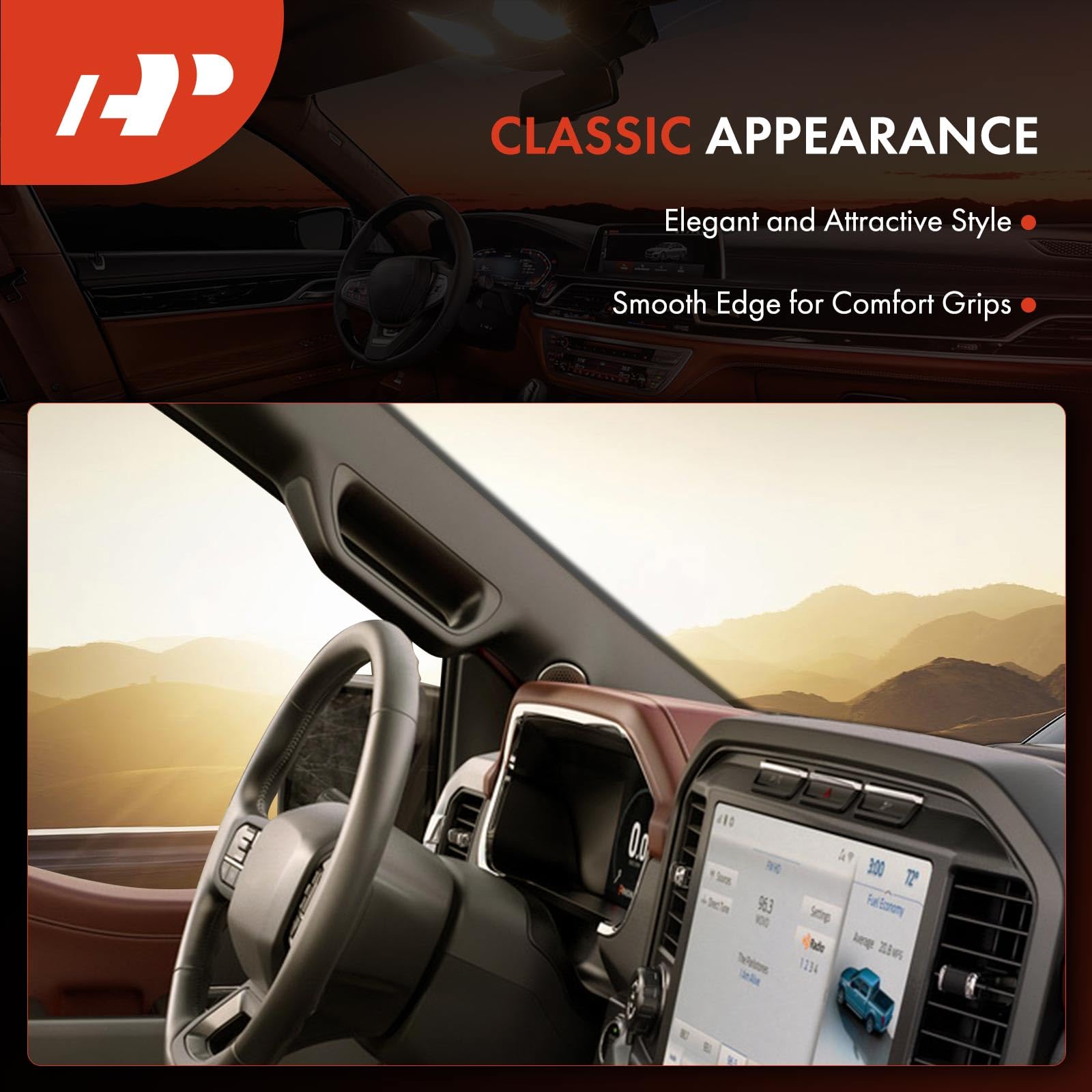 A-Premium front-right pillar grab handle installation makes entry smoother