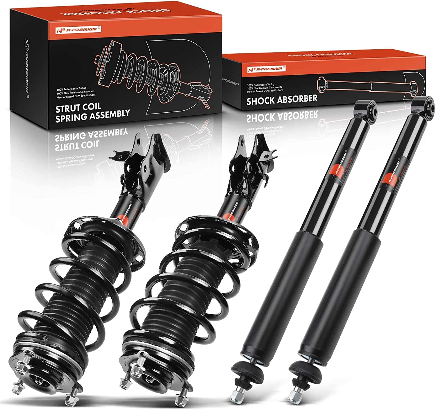 A-Premium front strut for Civic 2006-2011 improves ride stability and control.