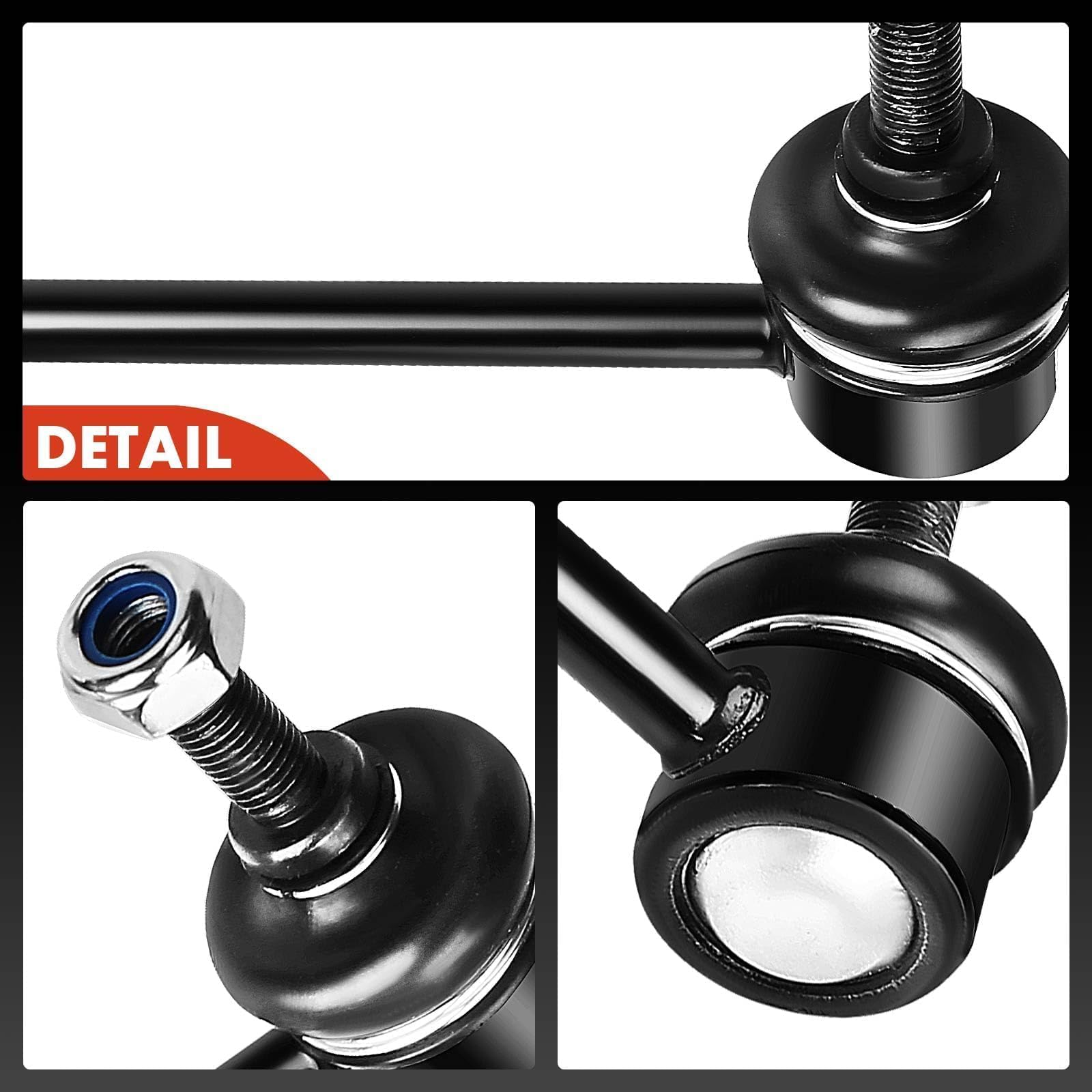 A-Premium front sway bar link pair supports confident cornering