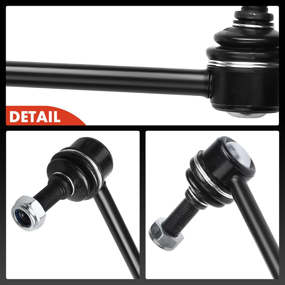 A-Premium sway bar link packaging shows included parts and compatibility