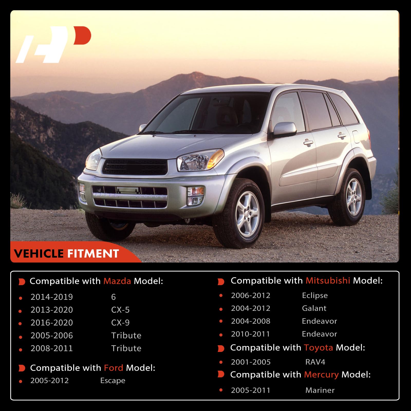 A-Premium front sway bar link right improves stability and control