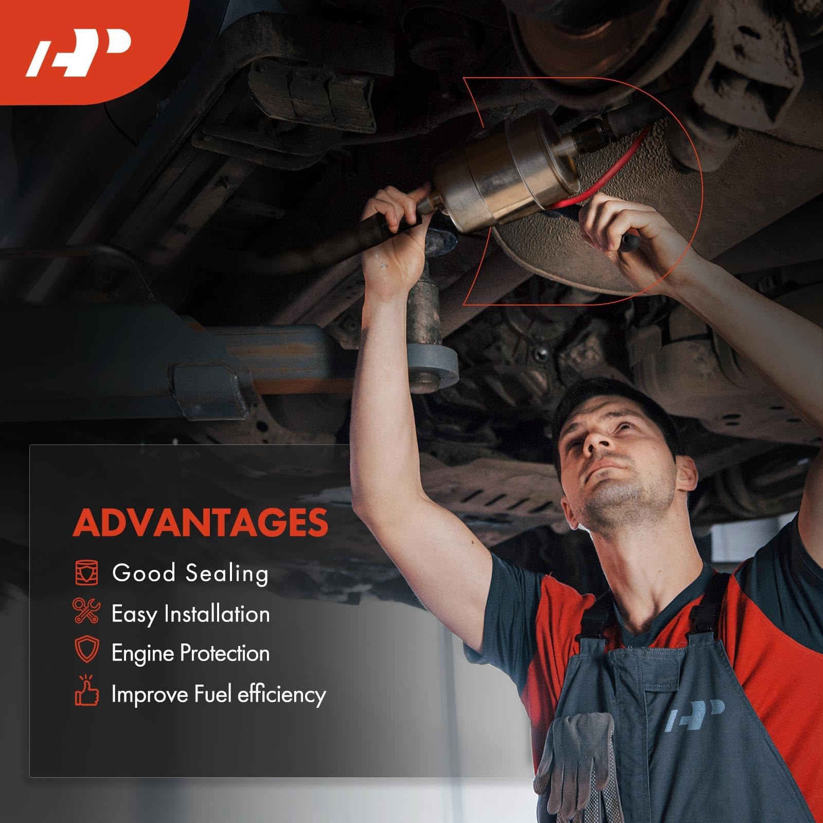 A-Premium Alliance 2.0L fuel filter product shot helps smooth operation.