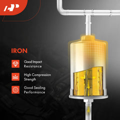 A-Premium fuel filter for Jeep Cherokee 4.0L product shot supports clean fuel delivery.