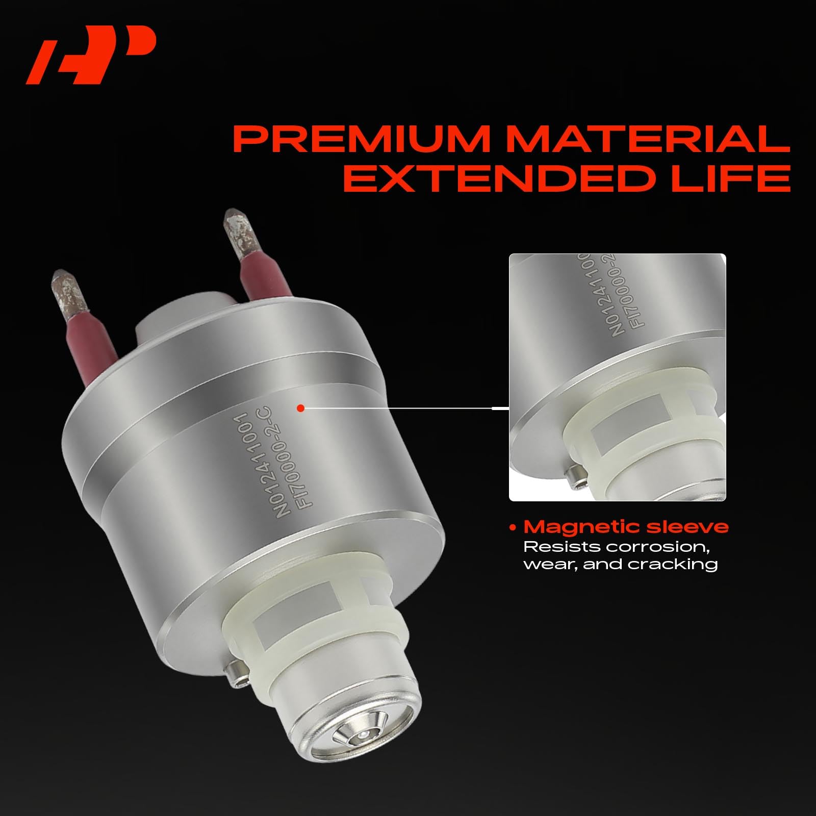 A-Premium injectors with rugged metal and plastic construction.