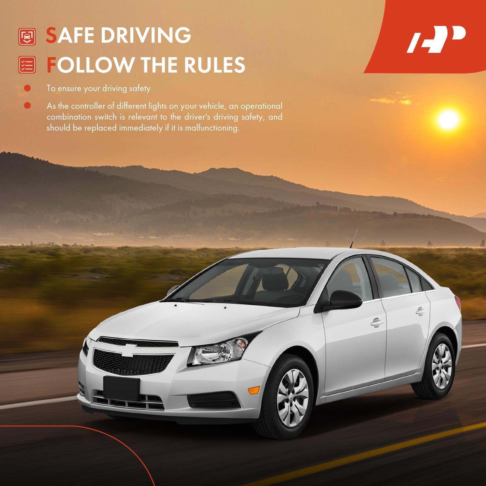A-Premium headlamp dimmer switch for Saturn Aura supports better night visibility