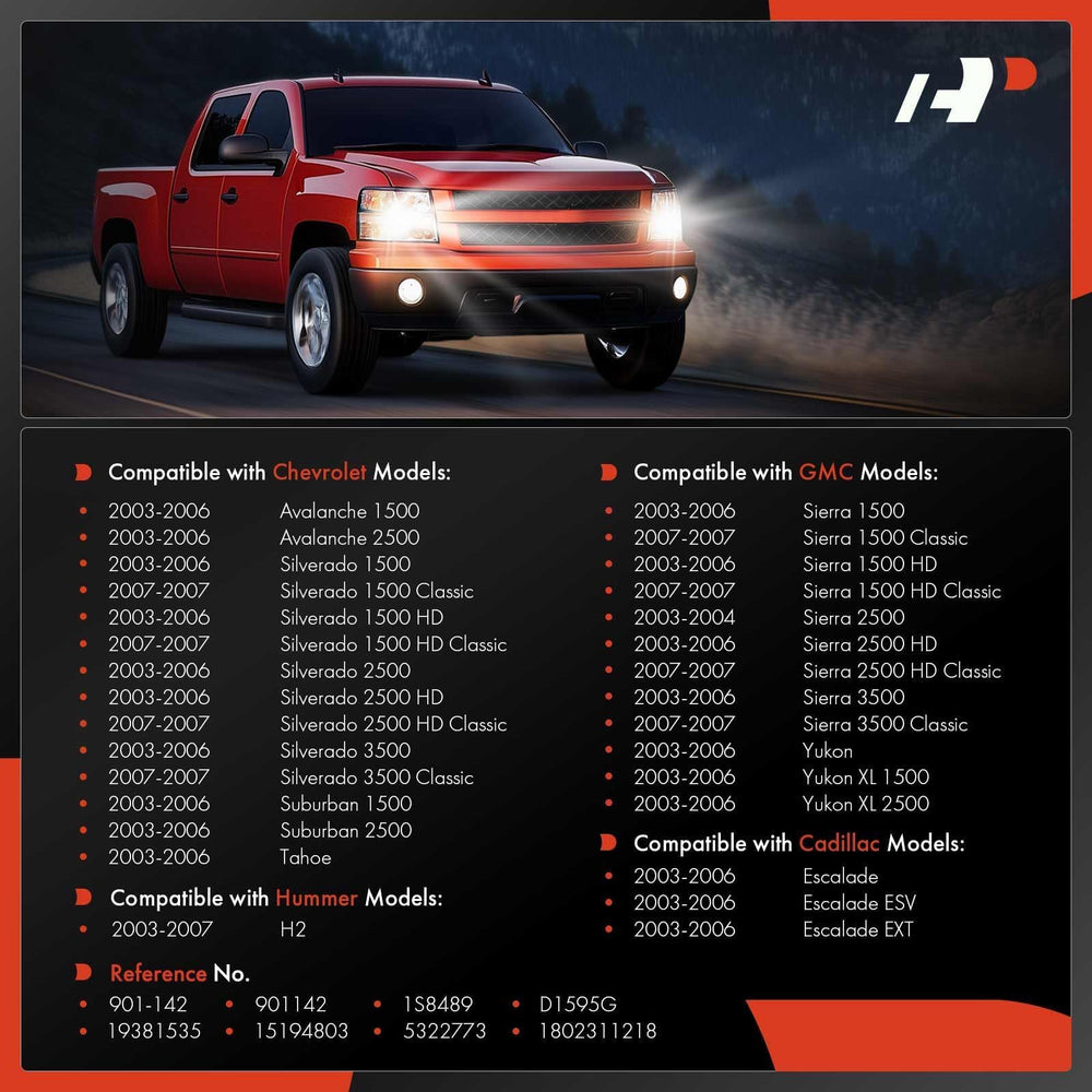 A-Premium headlight switch side view highlighting plug-and-play compatibility.