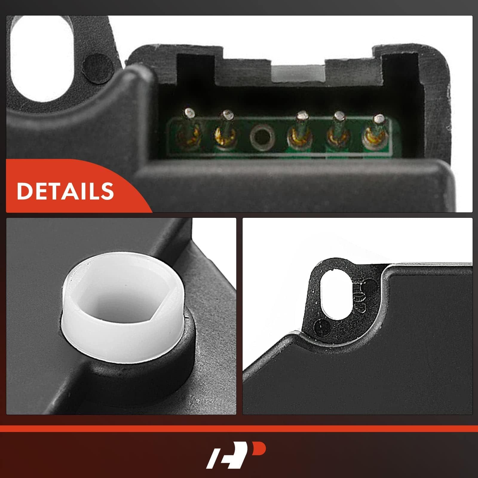 Installation guide image featuring A-Premium actuator compatibility with Chevy and GMC.