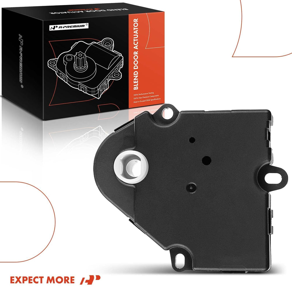 In-vehicle fitment example of A-Premium actuator in a 1990s SUV.