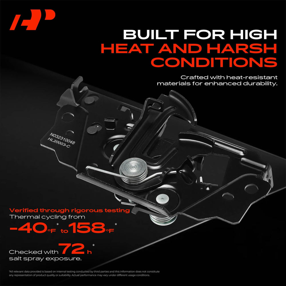 A-Premium hood latch lock on Lincoln MKC 2015-2019 ensuring engine bay security.
