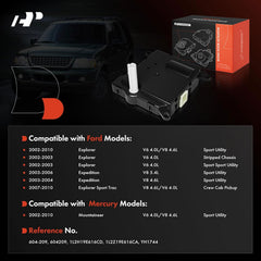 A-Premium blend door actuator closeup reveals durable housing and circuit board.