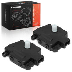 A-Premium HVAC blend door actuator installed in a Dodge Grand Caravan dashboard for precise climate control