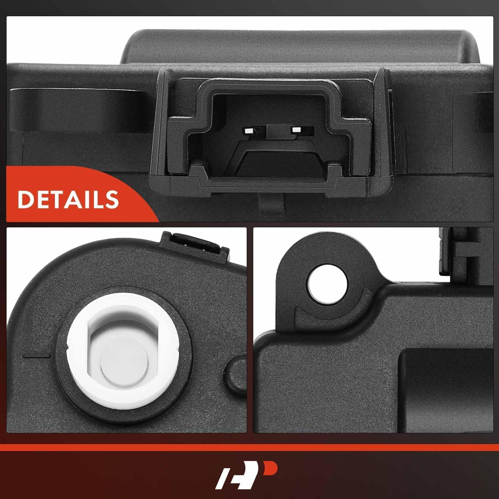 Main air inlet actuator assembly enables accurate airflow routing.