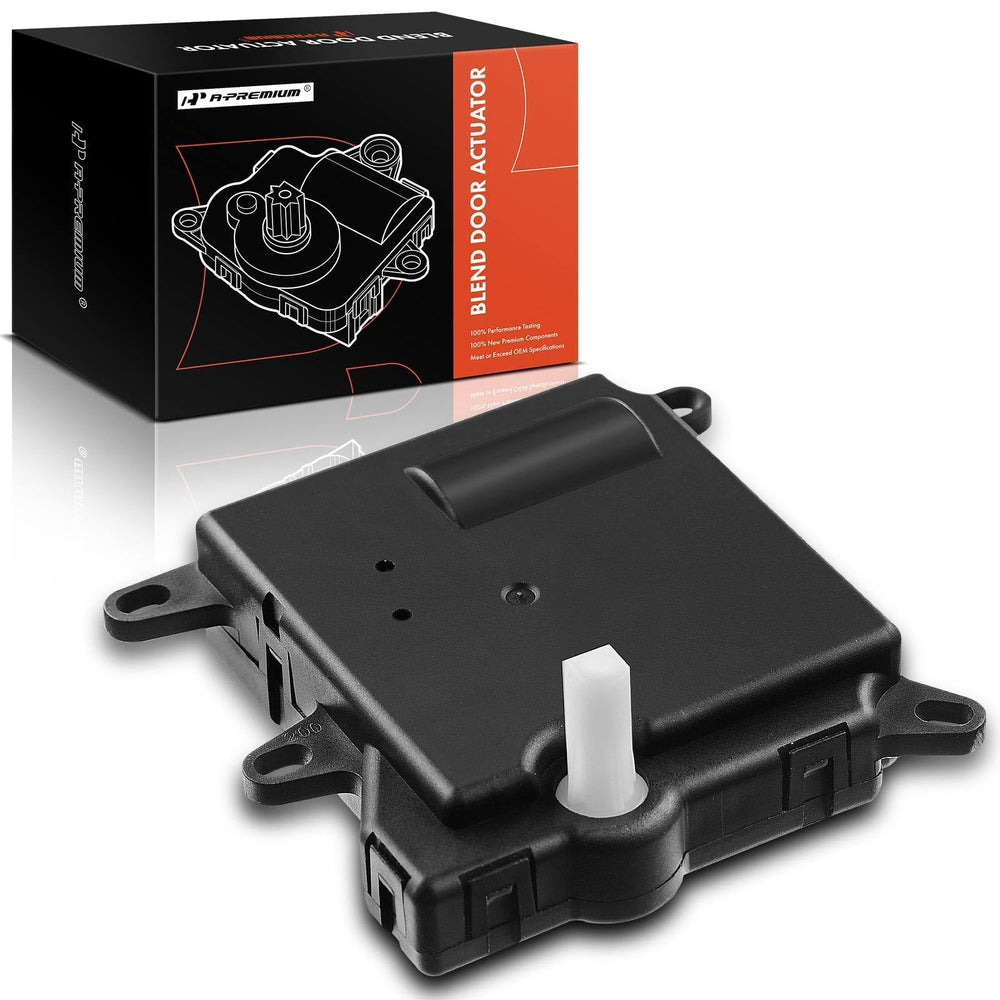 A-Premium blend door actuator front view, durable design for reliable airflow control