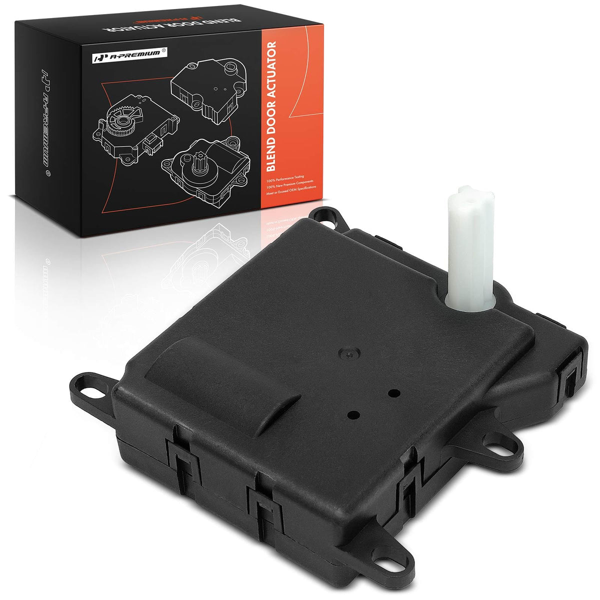 A-Premium HVAC heater blend door actuator main component for Ford Explorer fit.