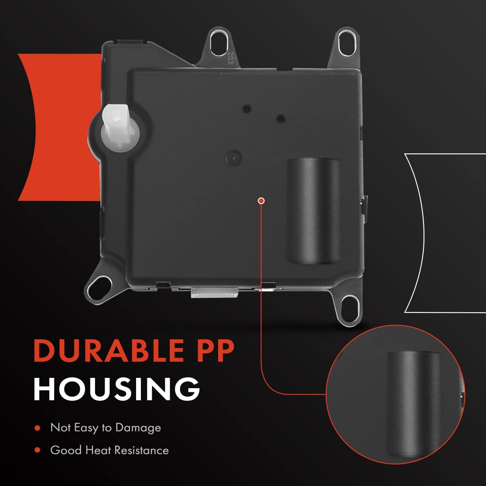 A-Premium Windstar heater blend door actuator for 1999-2003 interior climate.