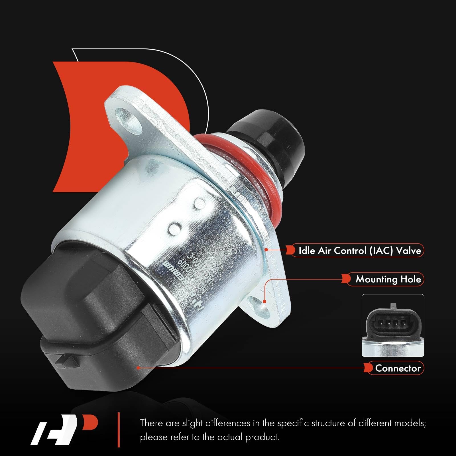 Gasket included with A-Premium IAC valve helps seal during installation.