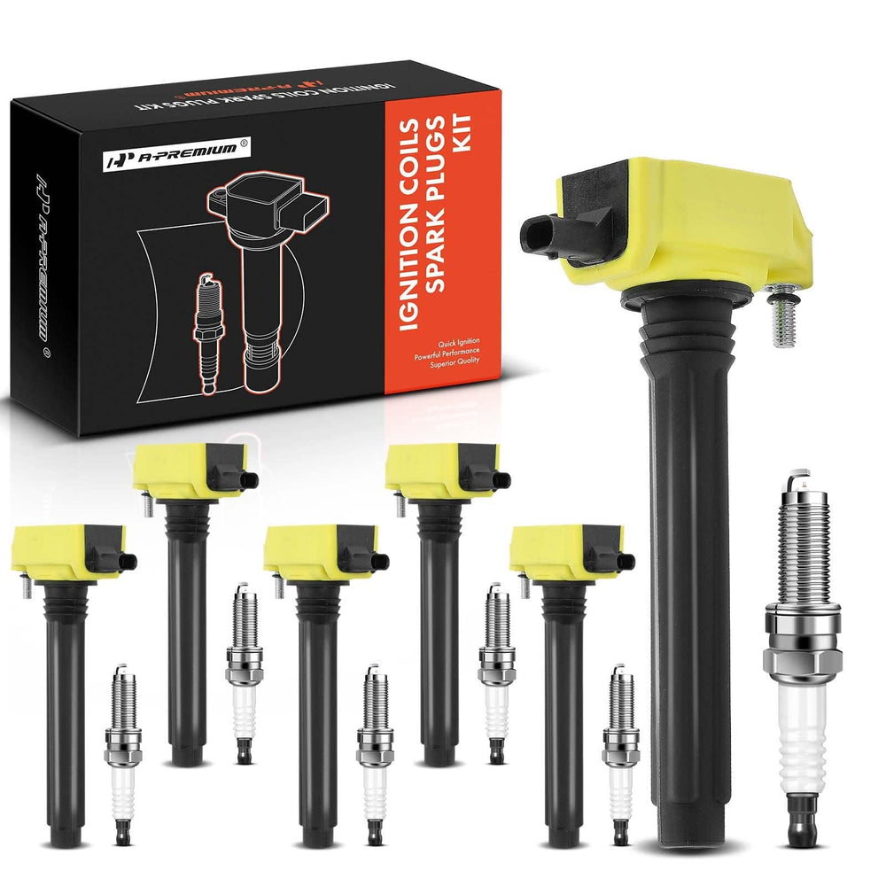 A-Premium ignition coil pack with 2 pins for reliable ignition.