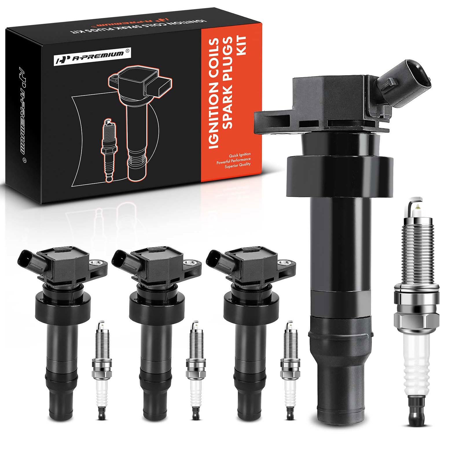 A-Premium ignition coil pack image showing reliable starts on Hyundai Veloster