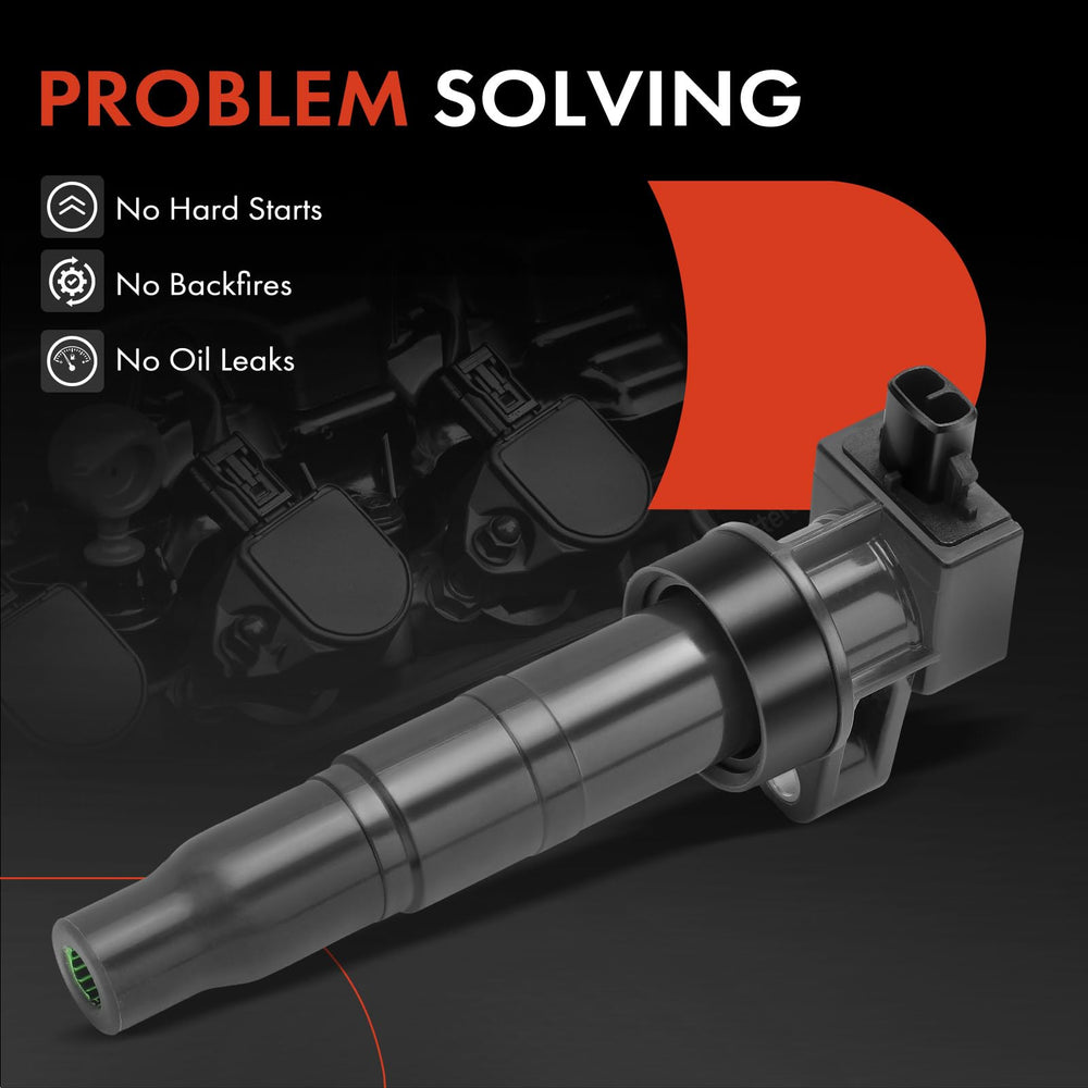 A-Premium coil pack installed in a vehicle demonstrates practical fit