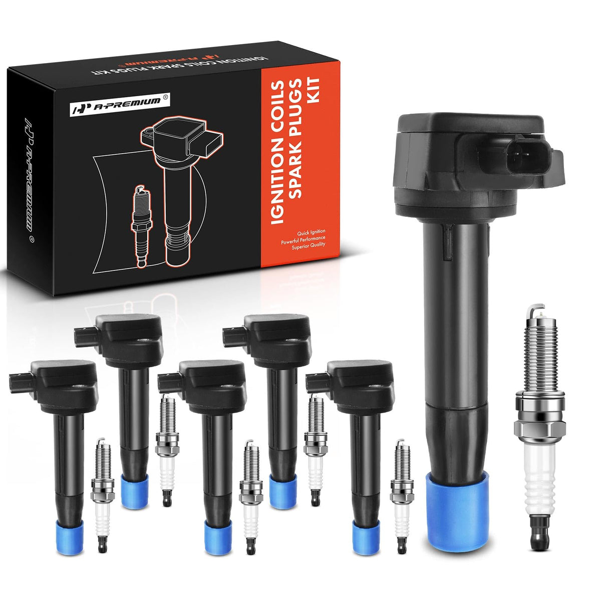 A-Premium ignition coil pack for reliable ignition and smoother starts.