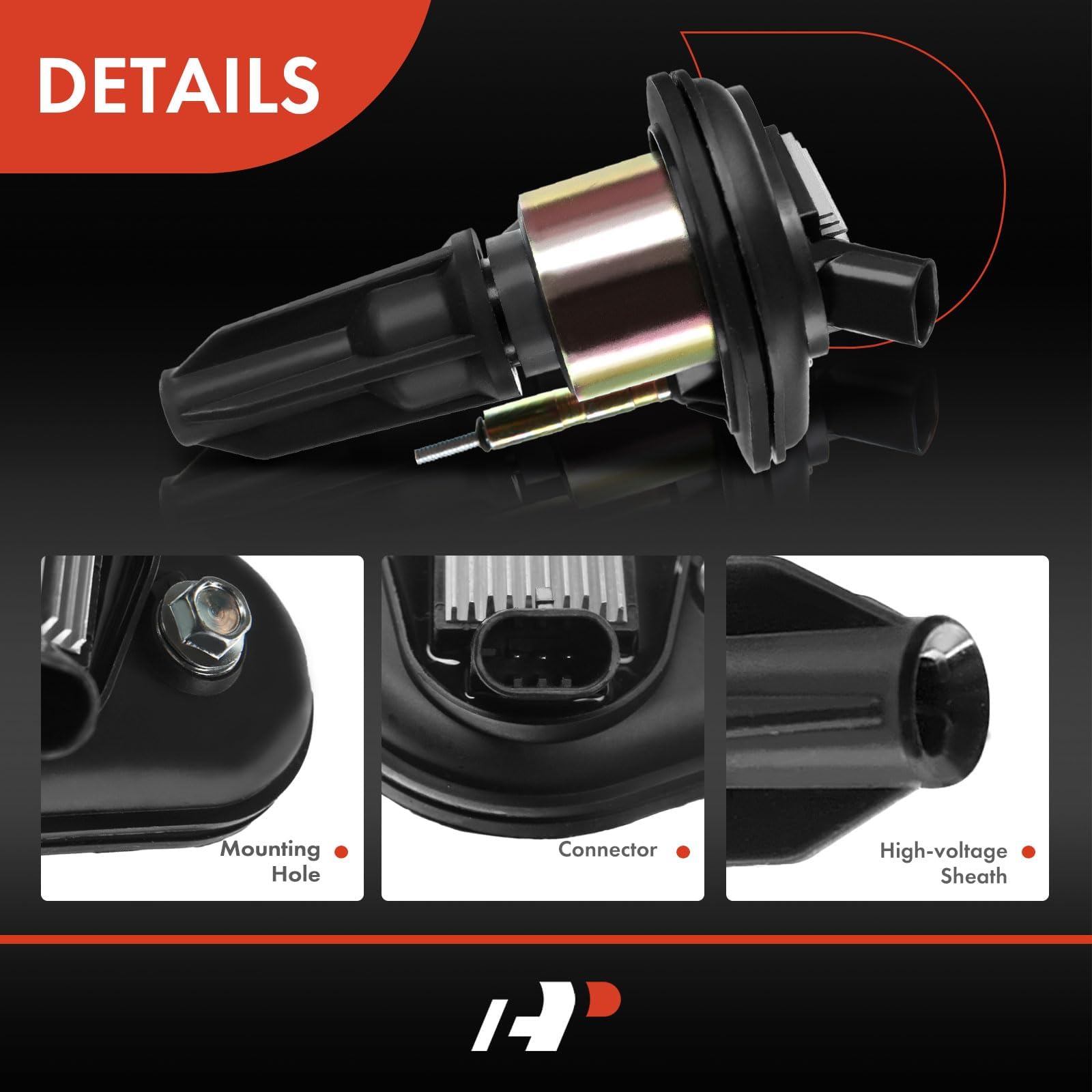 A-Premium ignition coils pack for i-280 2.8L helps smooth idle.