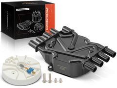 A-Premium ignition distributor cap front view for reliable ignition