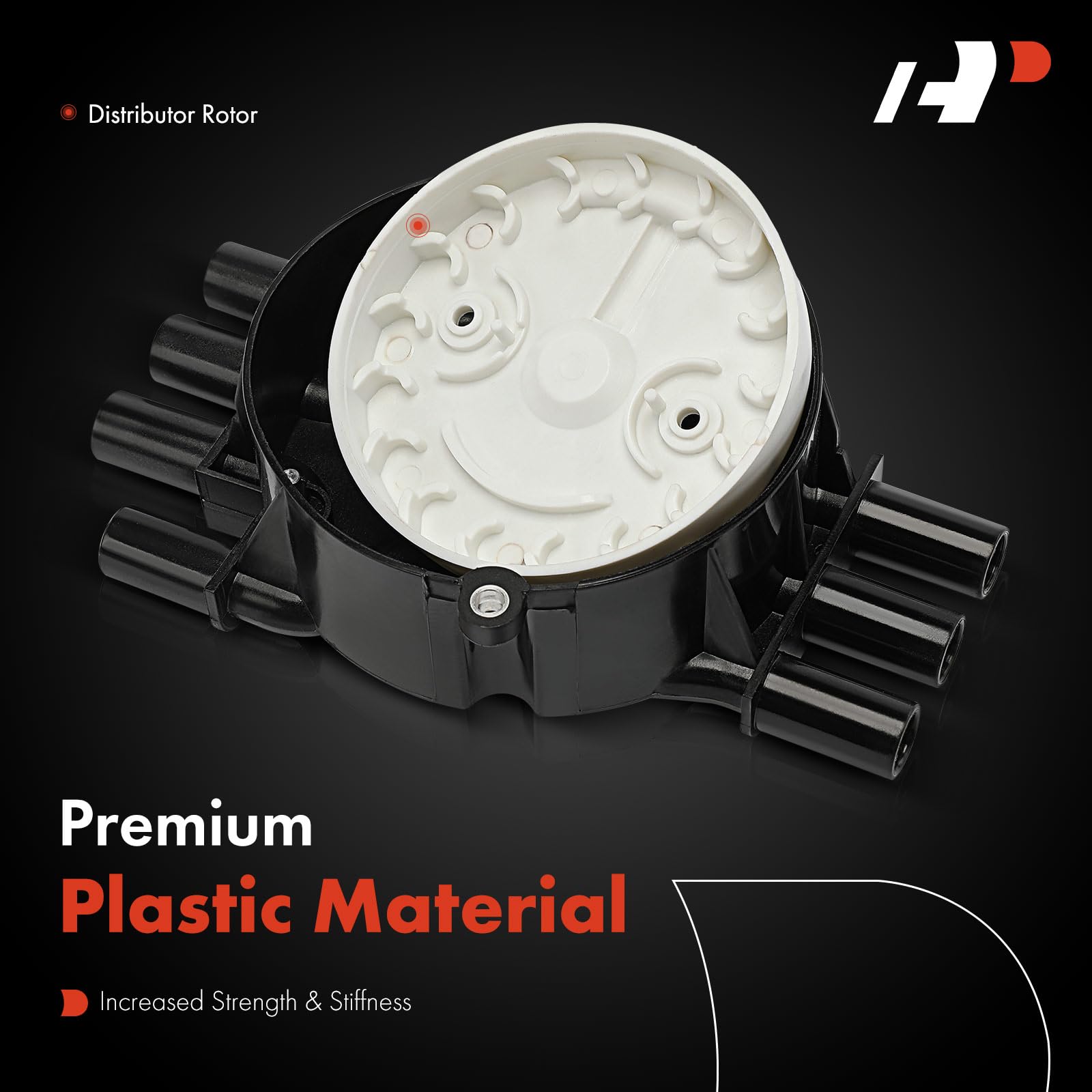 A-Premium ignition distributor cap packaging signals ready-to-install convenience.