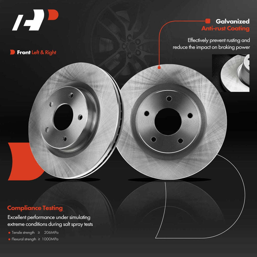 A-Premium installation hardware included for easy brake upgrade