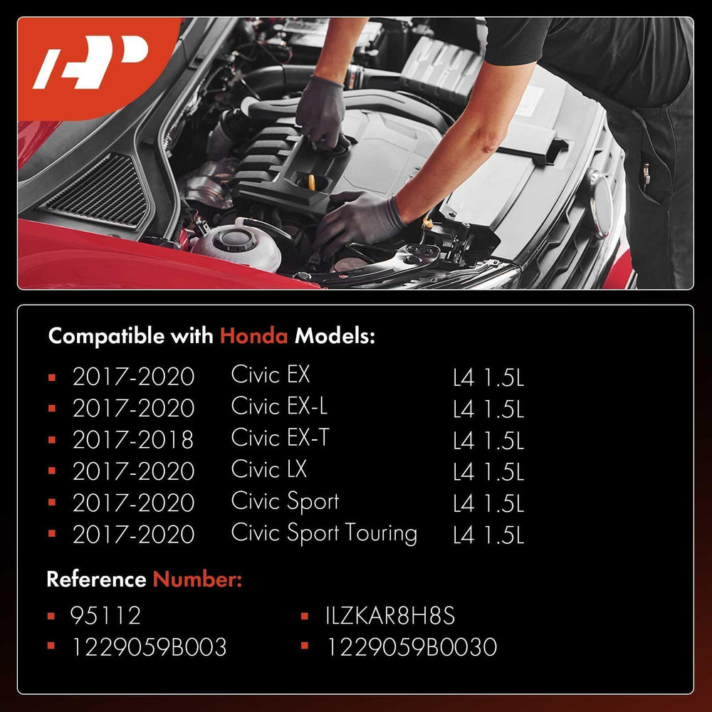 A-Premium spark plugs pack of four in Civic-ready packaging