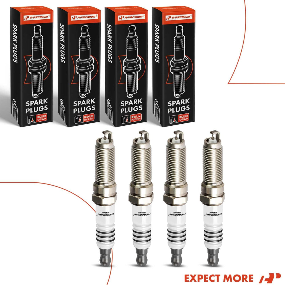 A-Premium spark plugs packaging includes reference numbers for identification