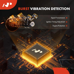 A-Premium knock detonation sensor for Scion fitment with precise connections.