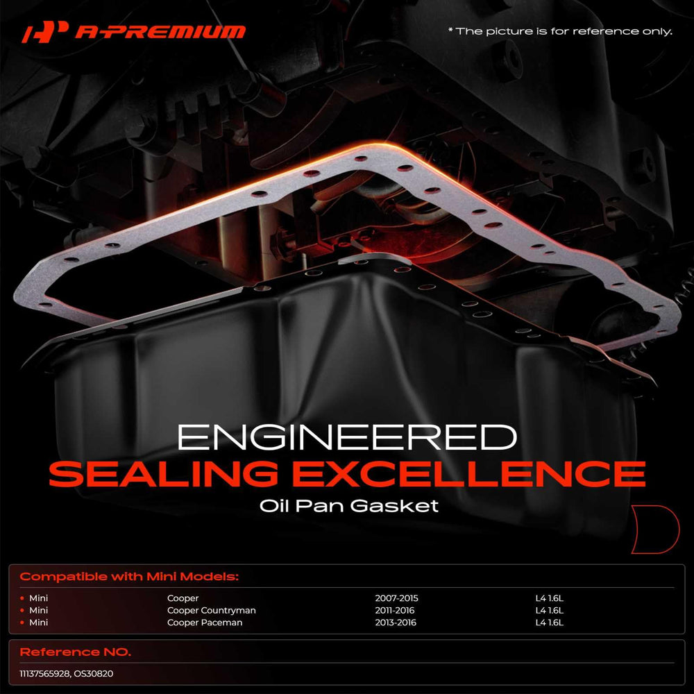 A-Premium gasket set parts layout highlighting OEM-fit alignment.