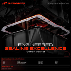 A-Premium gasket set parts layout highlighting OEM-fit alignment.