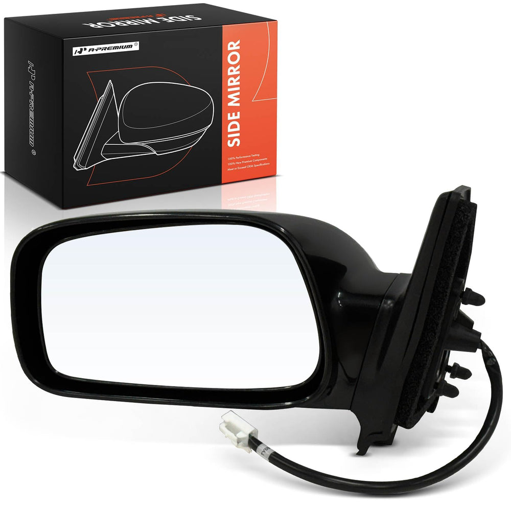 A-Premium left driver side mirror for Toyota Corolla 2003-2008 provides reliable rear visibility