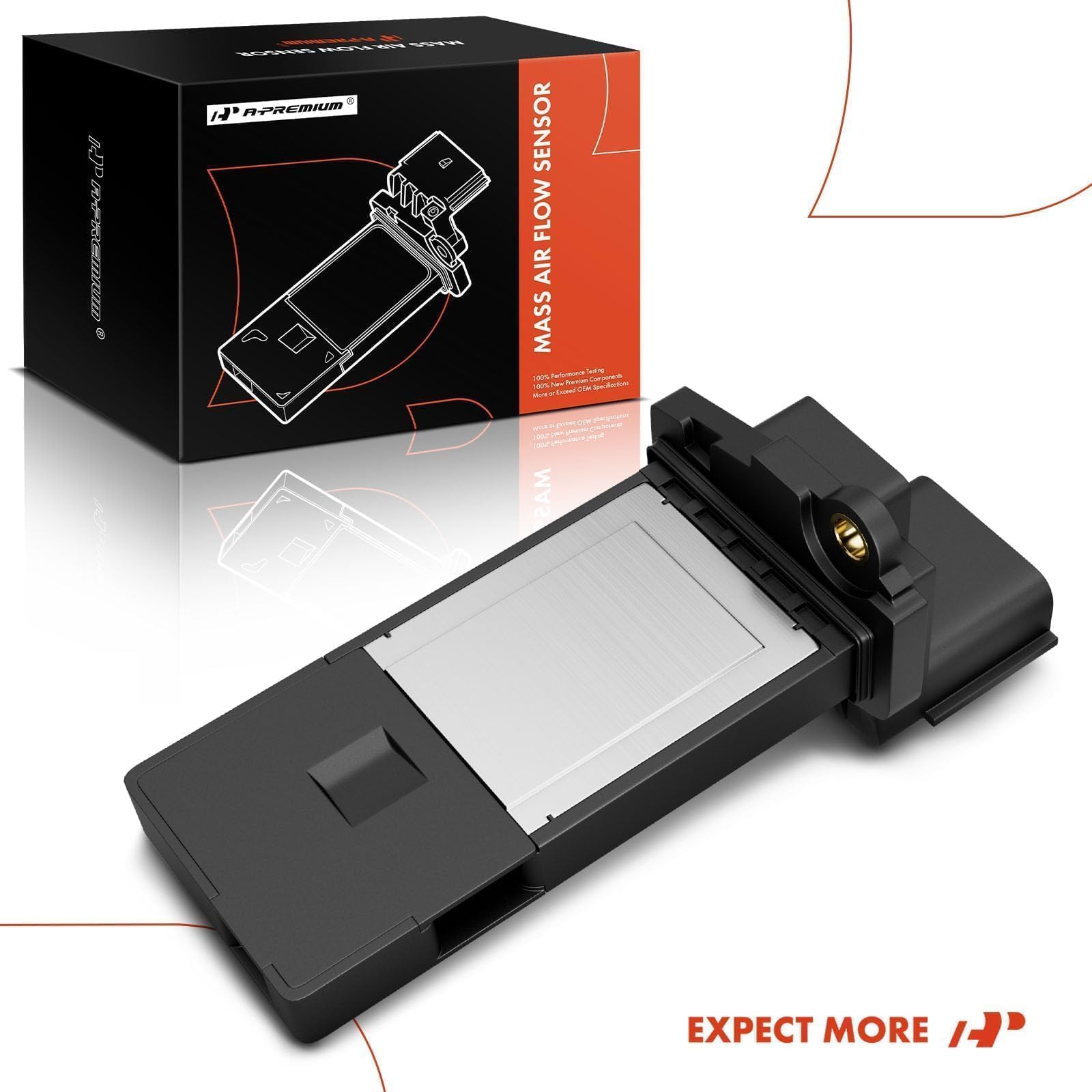 A-Premium MAF sensor in-vehicle context suggests smoother idle and potential efficiency gains.