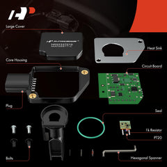 A-Premium MAF sensor aluminum body with durable construction and stable readings.