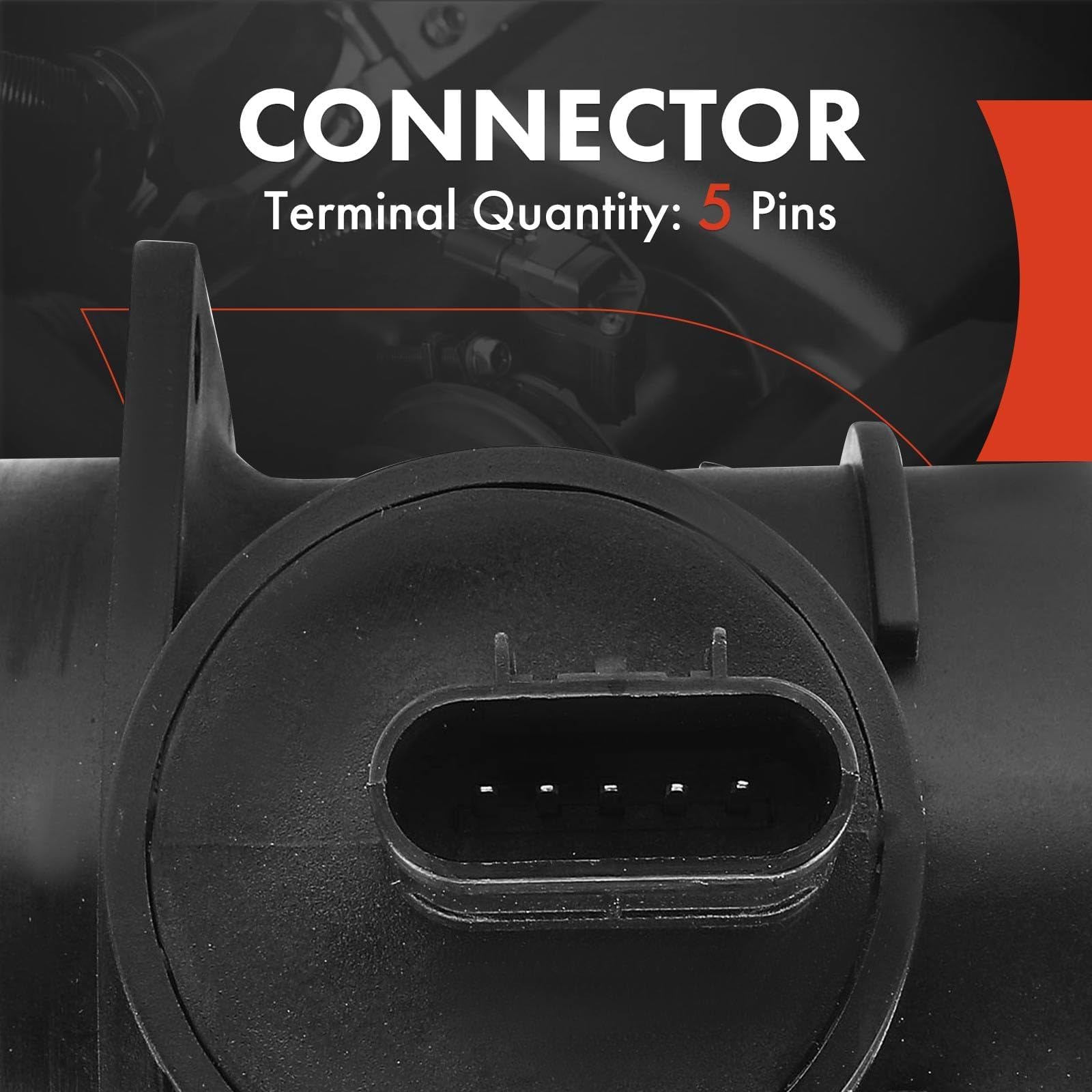 A-Premium MAF sensor connector ensures steady electrical connections during driving
