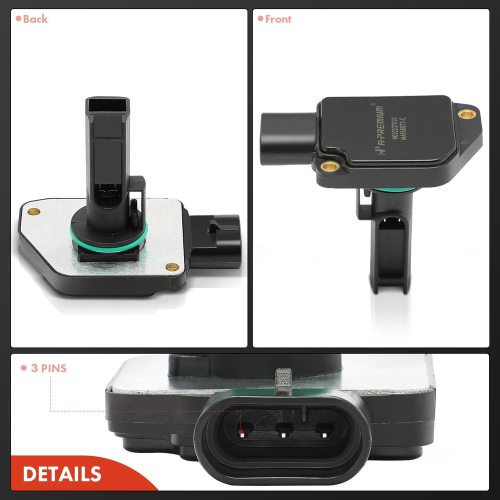 A-Premium MAF sensor measuring range 0–480 kg/h supports accurate readings.
