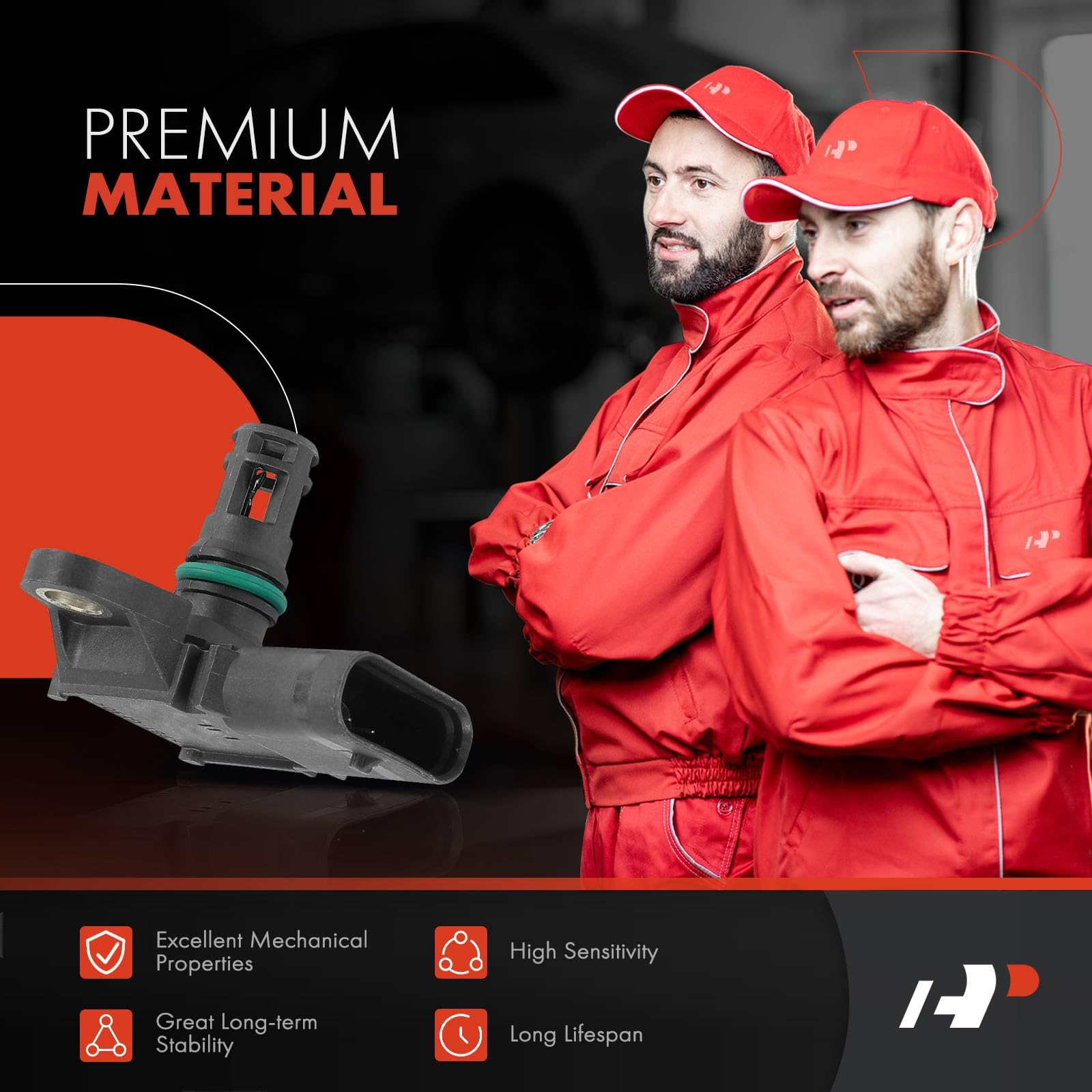 A-Premium MAP sensor during BMW installation in engine bay.