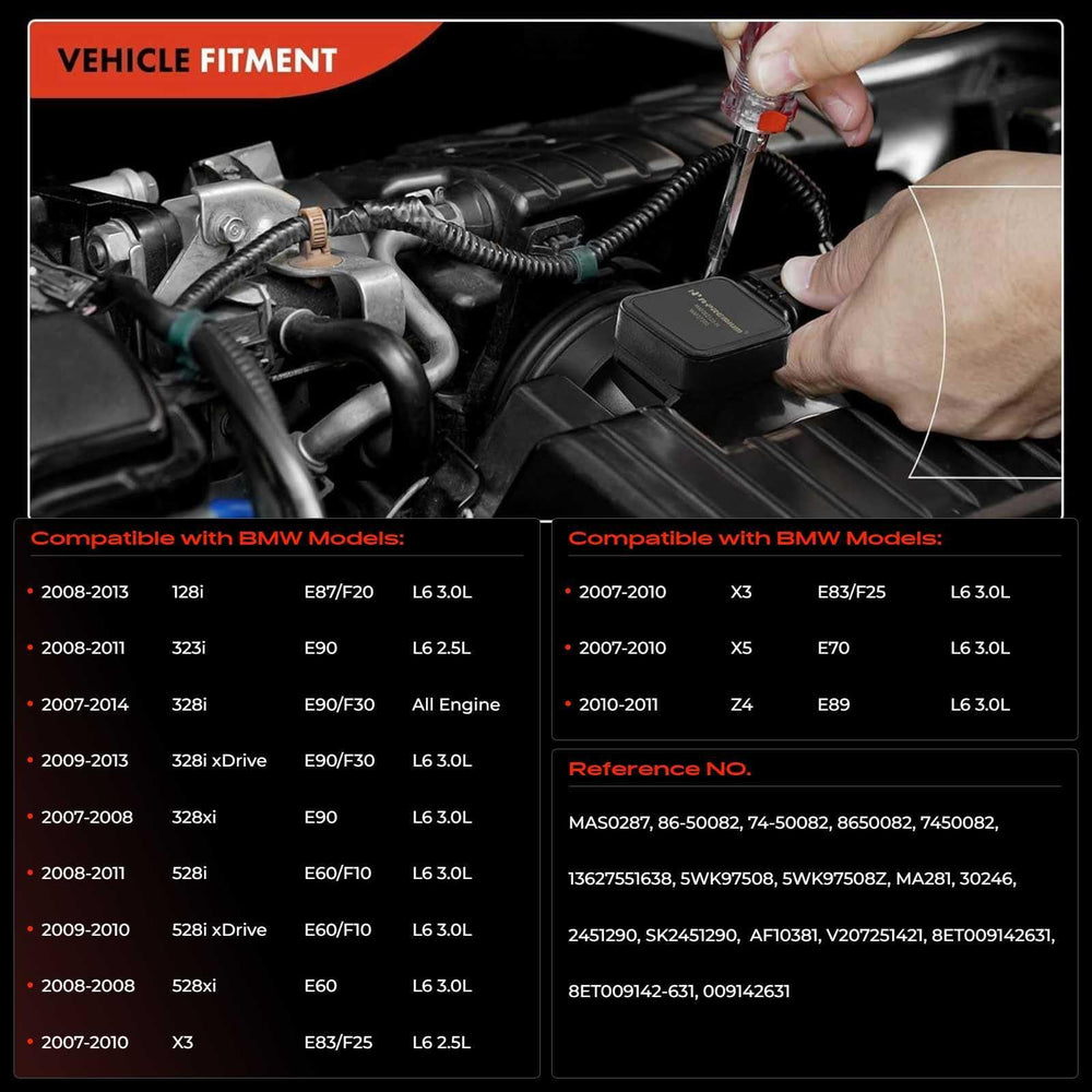 A-Premium MAF sensor for BMW 328xi 2007-2008 enables reliable airflow measurement
