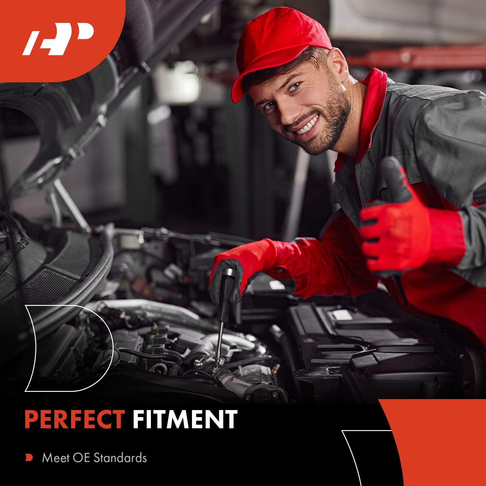 A-Premium mechanical fuel pump brand-label showcases durable construction for long-term reliability.