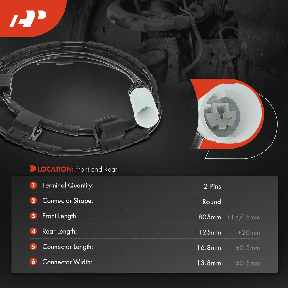 A-Premium Mini Cooper front wear sensor right side ready for installation