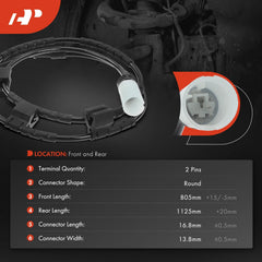 A-Premium Mini Cooper front wear sensor right side ready for installation