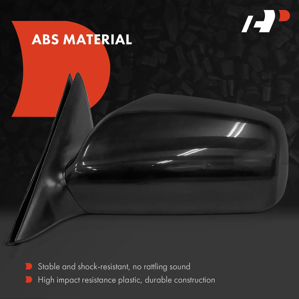 A-Premium black mirror housing for Camry exterior replacement.