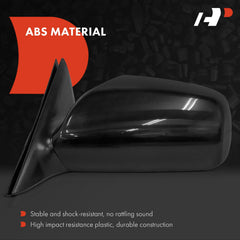 A-Premium black mirror housing for Camry exterior replacement.